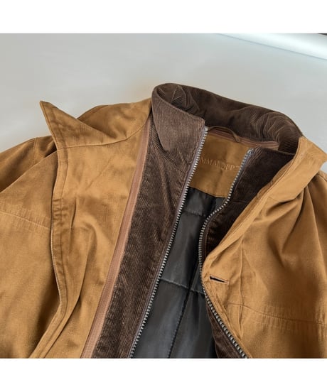 00s 2way collar Padded Jacket