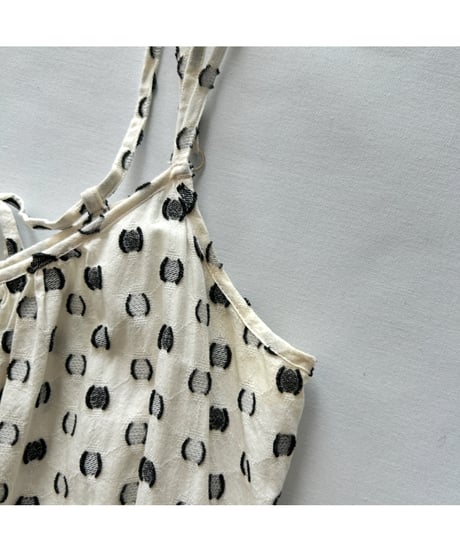 made in usa Dot Camisole Dress