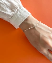 Vintage ITALY 925 Twist chain bracelet ⑤