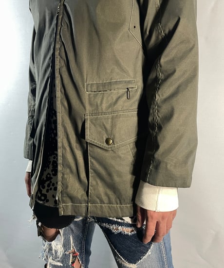euro vintage stand collar jacket