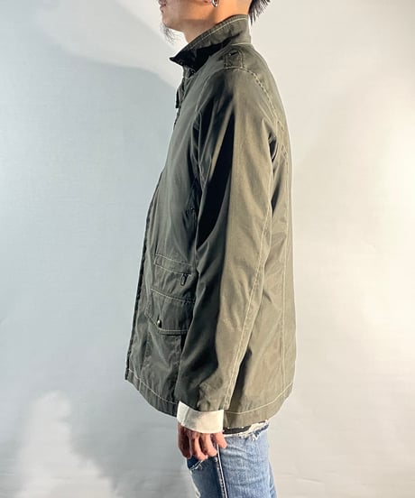euro vintage stand collar jacket