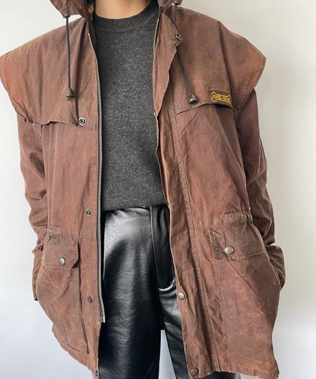 Vintage DRIZA-BONE Oiled Duster Jacket