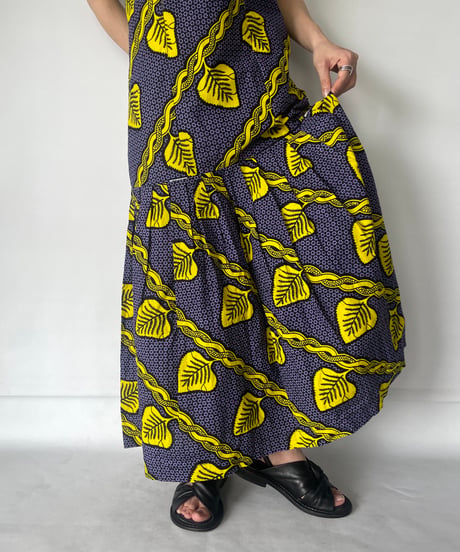 Vintage Hand made African basic dress