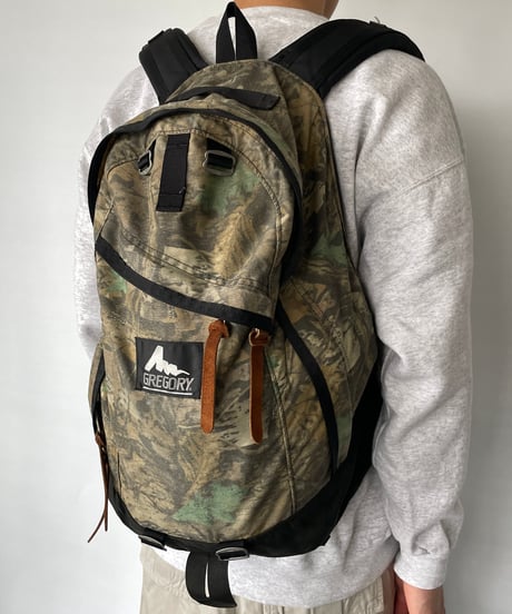 GREGORY real tree camo DAY PACK made in usa