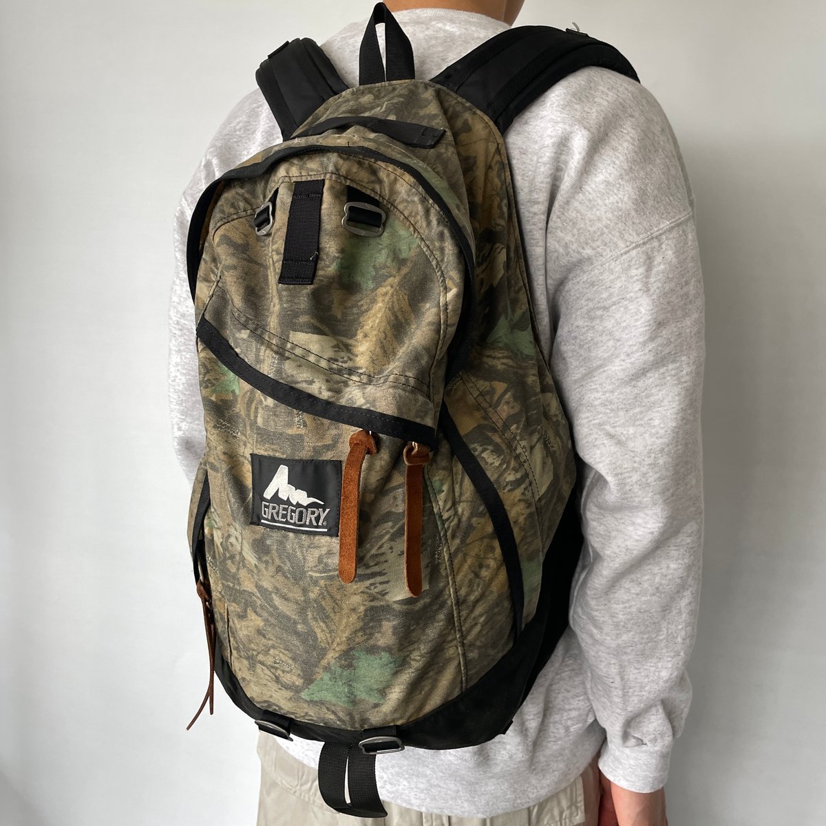 GREGORY real tree camo DAY PACK made in usa | C