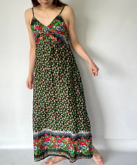 Vintage Flower Camisole Dress