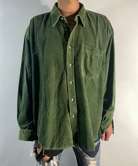 euro vintage corduroy shirt
