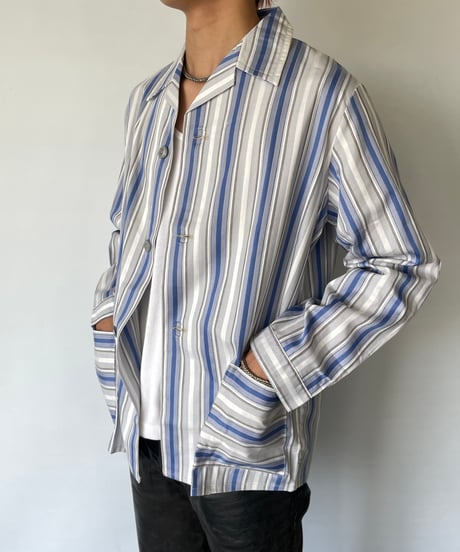 DEAD STOCK 60-70s  Pajama shirt