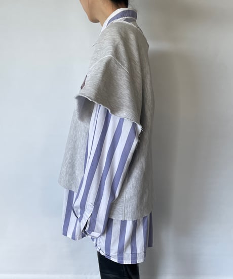 80s cut off sweat shirt