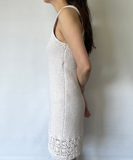 Cotton knit dress