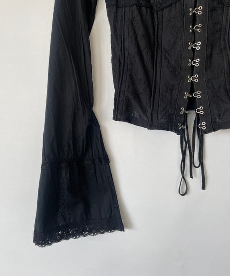 Europe corset blouse