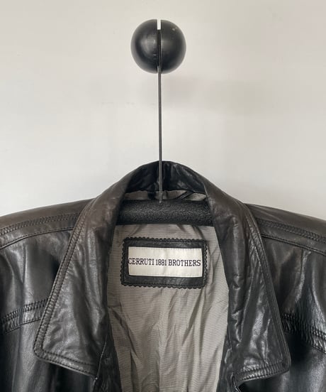 Black Fade Leather jacket