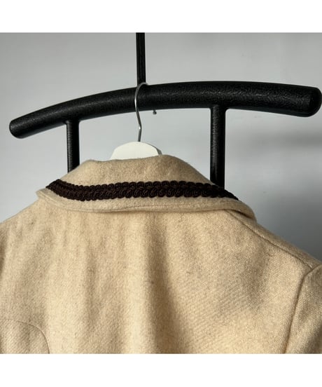 60-70s Europe Piping Short Jacket