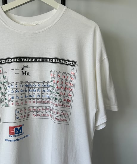 00s "Periodic Table of the Elements" s/s tee XL