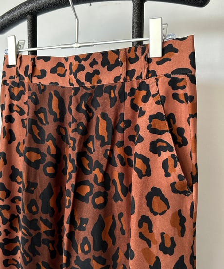 Euro Vintage Leopard Skirt