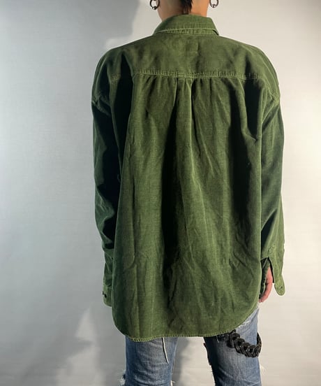 euro vintage corduroy shirt