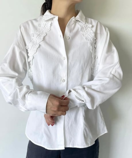 Vintage Lace L/S Shirt