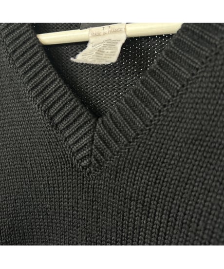 90s agnes b merino wool knit