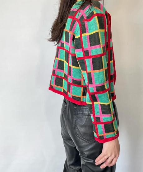 70-80s Yves Saint Laurent knit jacket