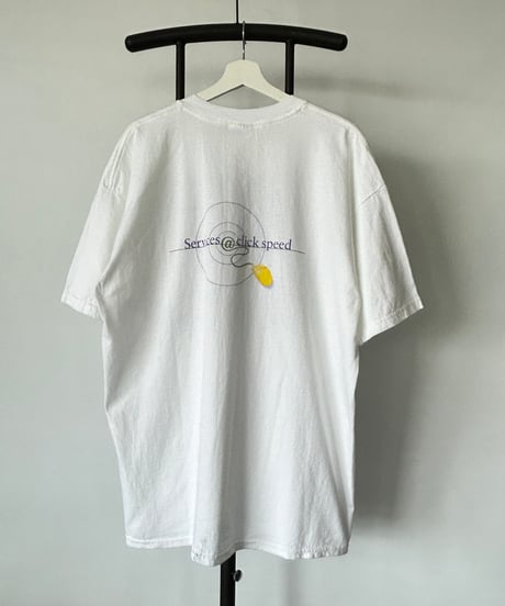 00s COMPAQ "Services @ click speed" s/s tee