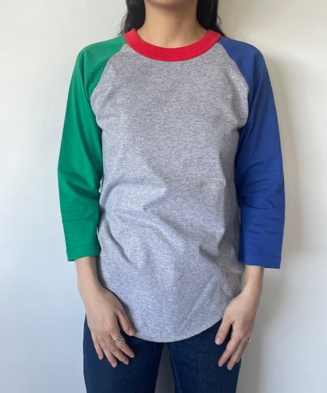 dead stock WALLA WALLA SPORT raglan tee