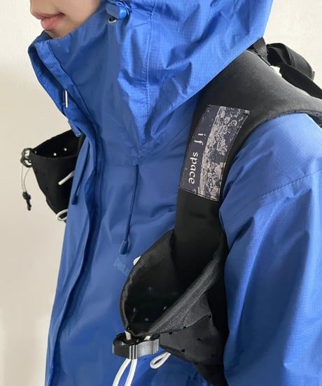 if space "City Hike Pack black waterproof nylon fabric"