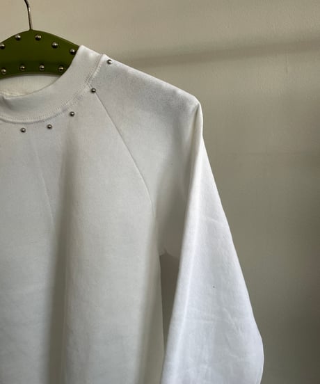 DEAD STOCK 80-90s FRUIT OF THE LOOM sweat white