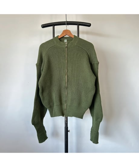 Swedish Army Zip up Cardigan