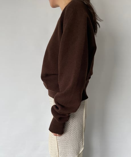 70s V-neck Knit