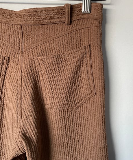 MADE IN ITALY ribbed pants