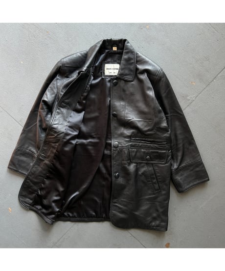 Ram leather Car Coat