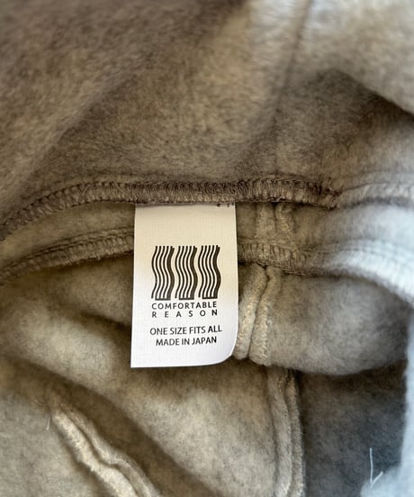 COMFORTABLE REASON ”Fleece Ear Flap“ ASH
