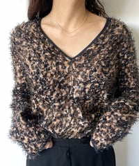 MaxMara leopard blouse