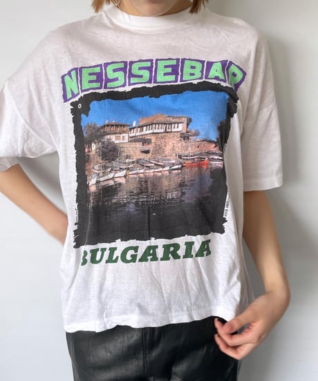 90s-00s "NESSEBAR BULGARIA" s/s tee