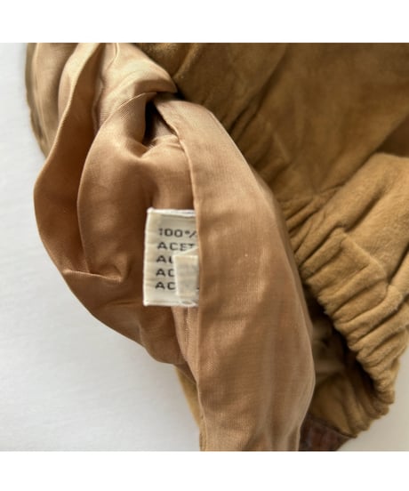 Suede Switching Tops