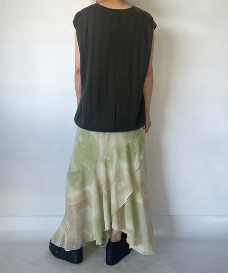 Vintage asymmetry dress