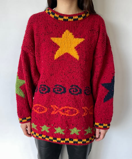 Dead stock Star fish  Knit