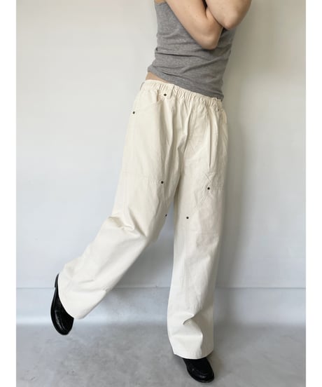 COMFORTABLE REASON Double Knee Pigment Pant