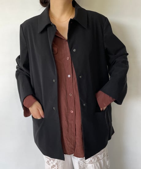 LAUREL JEANS mesh coach jacket 36