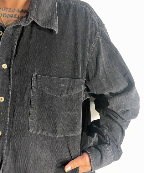 euro vintage remake corduroy shirt