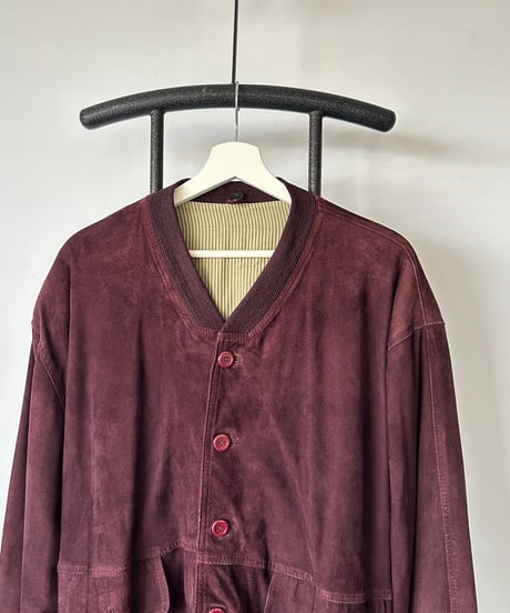 80s  europe Suede Blouson
