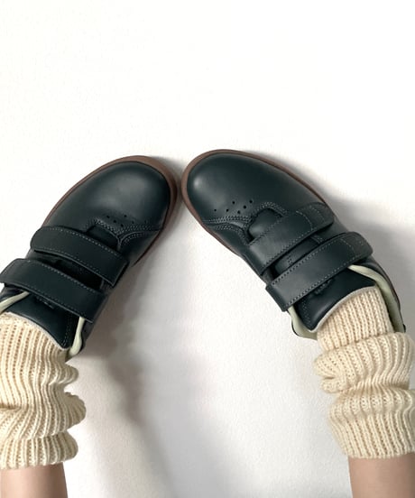AREth I (velcro) "deep green leather"