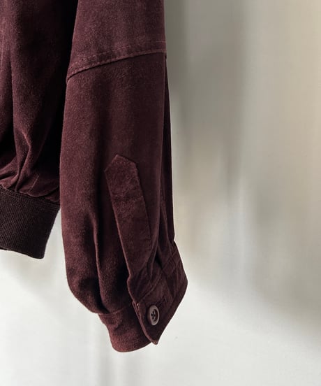 80s  europe Suede Blouson