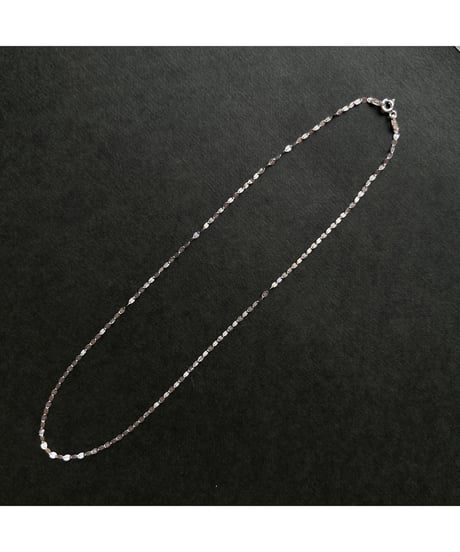 DEAD STOCK Vintage Italy925 tiny chain necklace Design 15