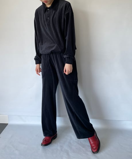 ANDER "VELOUR POLO"