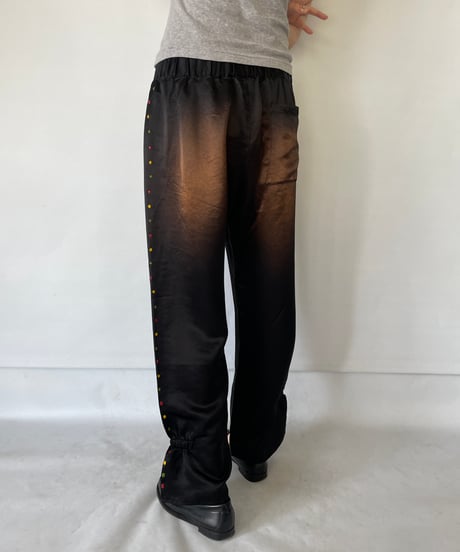 NAM "BELLOWS PANTS GEL STUDS" BLACK