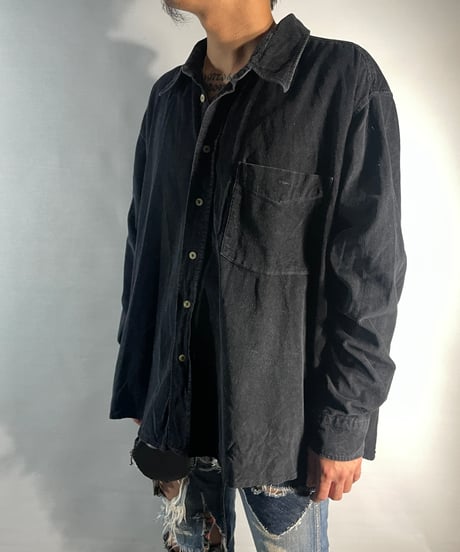 euro vintage remake corduroy shirt