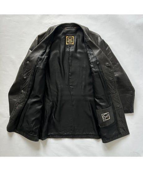 Fourman Leather Car Coat