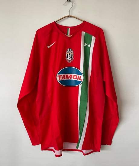 DEAD STOCK NIKE 05/07 Juventus L/S 3rd football shirt L