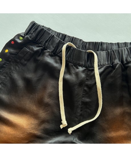 NAM "BELLOWS PANTS GEL STUDS" BLACK